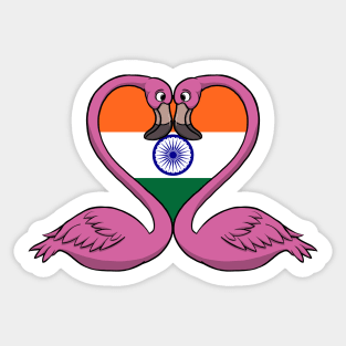 Flamingo India Sticker